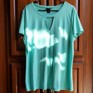 Torrid mint green t shirt